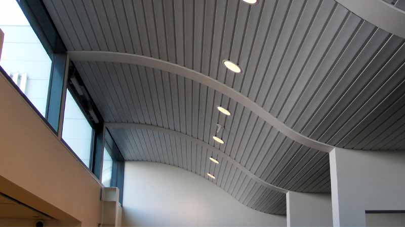 سقف فلزی-انواع سقف کاذب