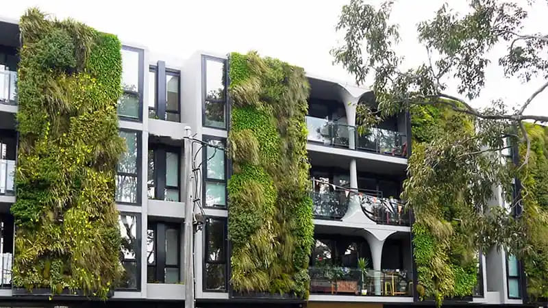 نمای سبز ساختمان چیست - بررسی مزایا و معایب آن